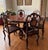 Asian Transitional Asian Rosewood Dining Set Custom Made in Bangkok, Thailand, 1980s For Sale - Image 3 of 8