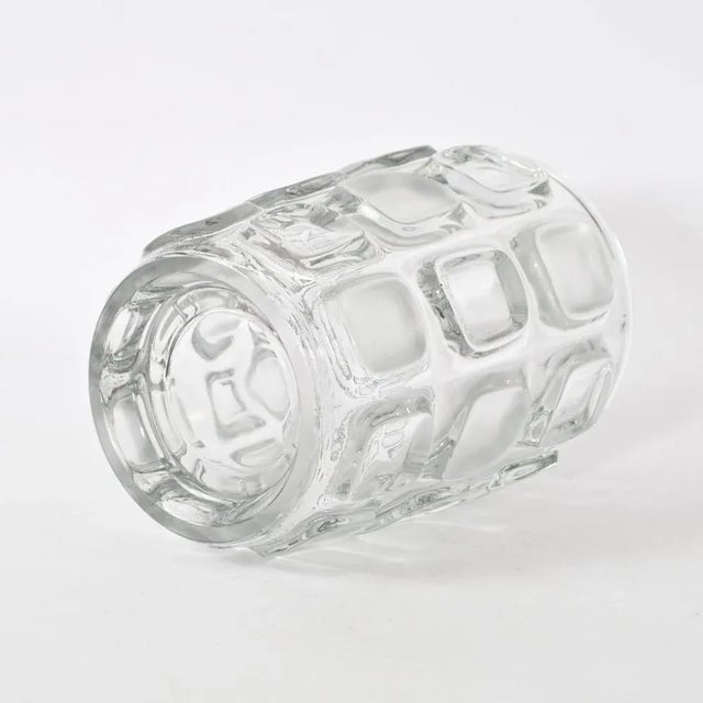1960s Optical Glass Vas by Frantisek Vizner for Libochovice, 1960s For Sale - Image 5 of 7