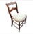 Ladder Back Victorian Reupholstered Mahogany Side Chair, Circa 1860s For Sale - Image 4 of 7