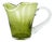 Italian Olive Green Glass Jug, 1960s For Sale
