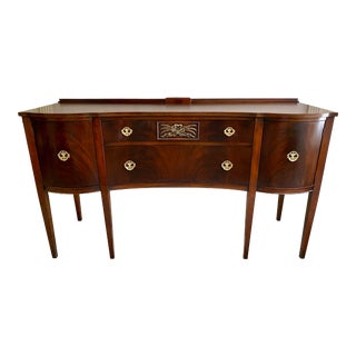 Federal Regency Serpentine Sideboard For Sale