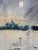 Coastal Sanford Brooks Mid Century Harbor Scene Watercolor Painting, Signed For Sale - Image 3 of 12
