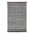 Large Minimalist Modern Casual Rug With Black Background and Ivory Pile 11'9"x18'4" For Sale