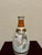 Mid 20th Century Small Hand‑Painted Asian Decorative Coralene Vase For Sale - Image 10 of 12