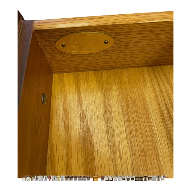 Councill Furniture 20th-C. Queen Anne Style Carved Mahogany Low Boy / Chest by Councill Craftsman For Sale - Image 4 of 5