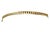 Modern 14k Gold Italian Link Bracelet Vintage For Sale - Image 3 of 9