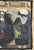 Walter Becker, Women in a Train Compartment, Verso: Portrait of a Woman, 1946, Gouache and Oil on Handmade Paper For Sale - Image 6 of 15