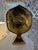 Vintage Turtle Shell Shaped Brass Touch Lamp For Sale - Image 4 of 8