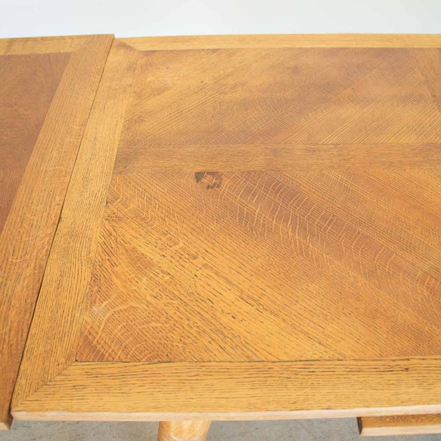 1940s French Extendable Table or Desk by Charles Dudouyt For Sale - Image 11 of 12