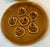 French Vintage French Amber Escargot Plates - A Pair For Sale - Image 3 of 4