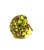 Bochic "Orient" Vintage Natural Peridot & Tourmaline Ring Set 18K & Silver, Size 6.5 For Sale In New York - Image 6 of 18