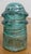 Vintage Hemingray No. 9 Aqua or Teal Glass Insulator For Sale In Kansas City - Image 6 of 10