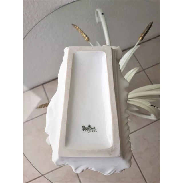 1980s Vintage Porcelain Vase by Martin Freyer for Rosenthal, 1980s For Sale - Image 5 of 7