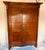 French Empire large scale armoire in walnut with gilt bronze mounts