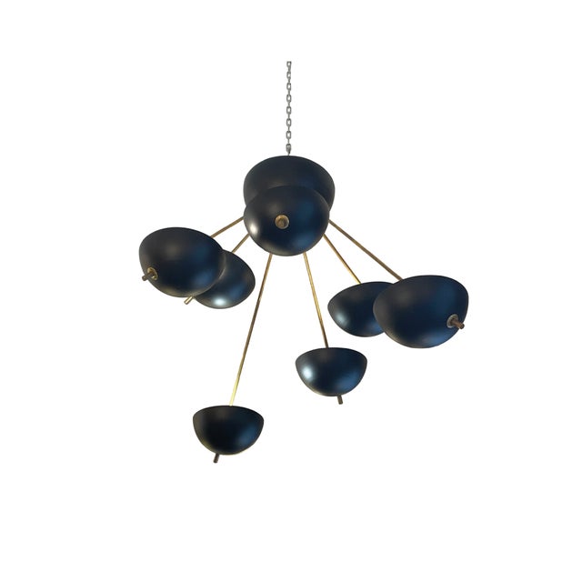 Italian piece from the 1950s-60s. Original design by Gino Sarfatti. Sarfatti was a designer originally from Venice who...