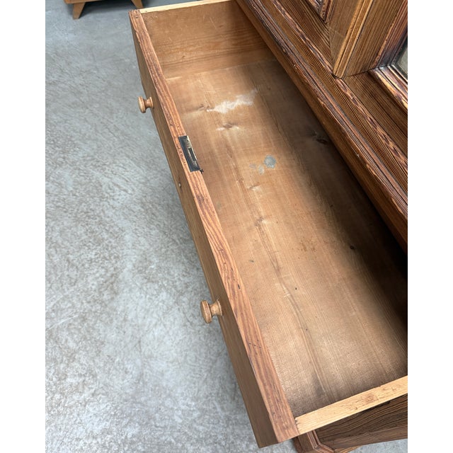 Antique Louis Philippe Wardrobe in Pine For Sale - Image 17 of 18