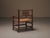 Brutalist Wood and Straw Armchair, France, 1950 For Sale - Image 9 of 18