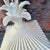Vintage Palm Beach Regency Parcel Gilt White Pagoda Chandelier Dorothy Draper Style - Newly Painted For Sale - Image 11 of 12