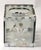 Late 20th Century Coastal Acrylic Mother of Pearl Seascape Tissue Box Cover For Sale - Image 9 of 14