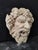 Baroque Fountain Mask with Face of Faun with Grapes in Asiago White Marble, Venice For Sale - Image 3 of 12
