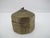 Indian Small Antique Mughal Indian Brass Brass Octagonal Betel Nut Box For Sale - Image 3 of 9