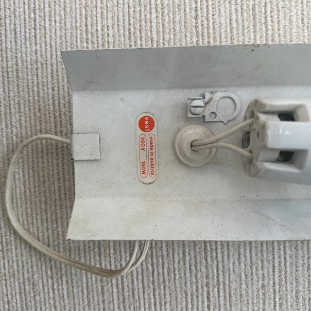 Metal 1960s Rhythmic Light Fixture Attributed to Milanda Havlova for Vest Leuchten - Set of 4 For Sale - Image 7 of 8