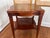 Early Twentieth Century Mahogany and Leather-Top Library Single Shelf Federal Style Side Tables, a Pair For Sale - Image 4 of 14