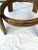 Wood Pair of Vintage Rattan Counter Stools With Embroidered Aviary Seats For Sale - Image 7 of 11