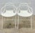Philippe Starck & Eugeni Quitllet White Masters Chairs for Kartell - a Pair For Sale - Image 13 of 13