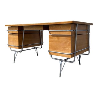 Heywood Wakefield Trimline Desk For Sale