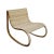 Coastal Contemporary Raw Rattan Rocking Chair For Sale In Los Angeles - Image 6 of 6