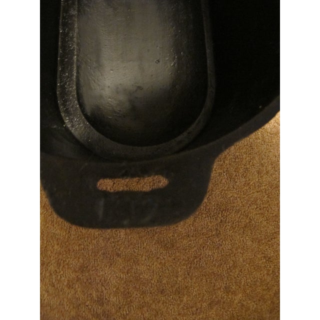Black Mid 20th Century Cast Iron Ham Boiler Folk Art American Eagle For Sale - Image 8 of 9