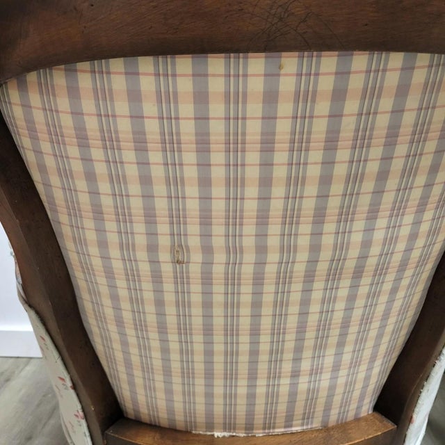 Pair of French Louis XV Style Bergere Chairs, C. 1950s For Sale - Image 10 of 10