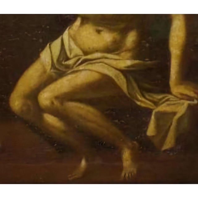 Early 18th Century Baroque Oil on Canvas, Neapolitan School, Early 18th Century For Sale - Image 5 of 11