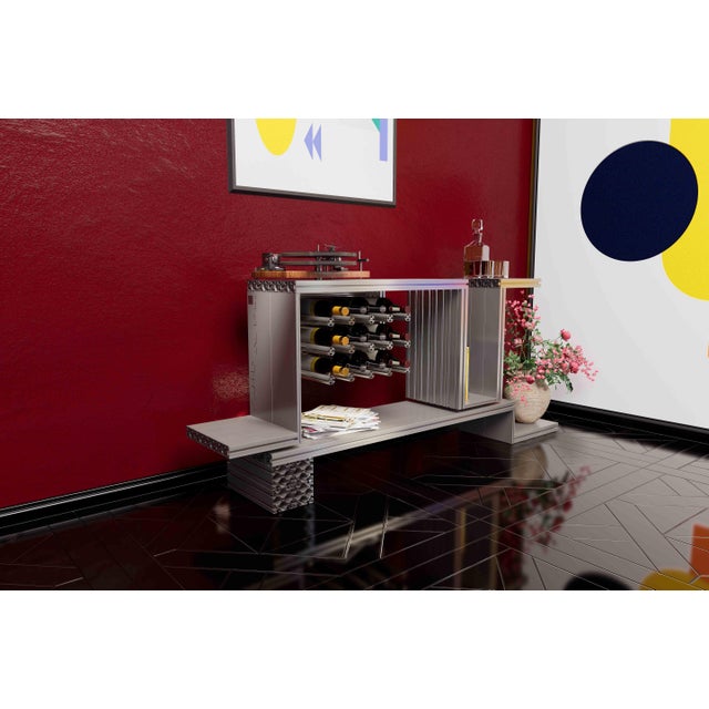 Los Angeles Wine Cabinet from Aluminium Exchange For Sale - Image 6 of 7