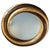 Antique Victorian Swirled Giltwood Circular Wall Mirror For Sale - Image 5 of 5