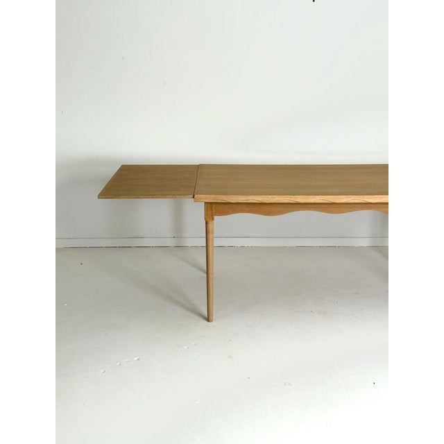 Extendable Oak Table, 1960s For Sale - Image 6 of 10