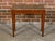 19th Century Walnut French 19th Century Console Table with Variegated Marble Top For Sale - Image 5 of 12