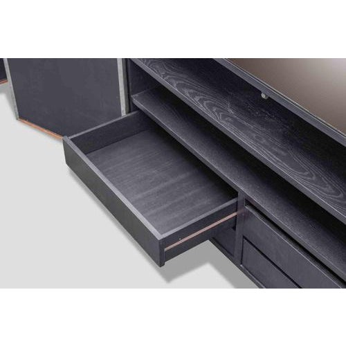 Metal Elanta Sideboard attributed to Patrick Forget for Roche Bobois, 1990s For Sale - Image 7 of 14