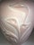 1980s O'Keefe Style 1980's Calla Lily Hand Glazed Blush Pink Plaster Sculpted Table Lamps - A Pair For Sale - Image 5 of 9