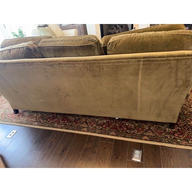 Lee Industries Custom Velvet Sofa Set (3895-03) For Sale - Image 11 of 11