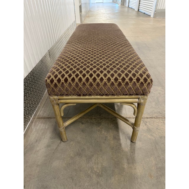 McGuire 1990s McGuire Organic Modern Bench For Sale - Image 4 of 15