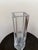 Transparent Signed Hoya Japanese Crystal Twist Vase For Sale - Image 8 of 15