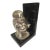 Bring joy, warmth, and good fortune into your space with this vintage bronze Laughing Buddha bookend. Cast in solid bronze...