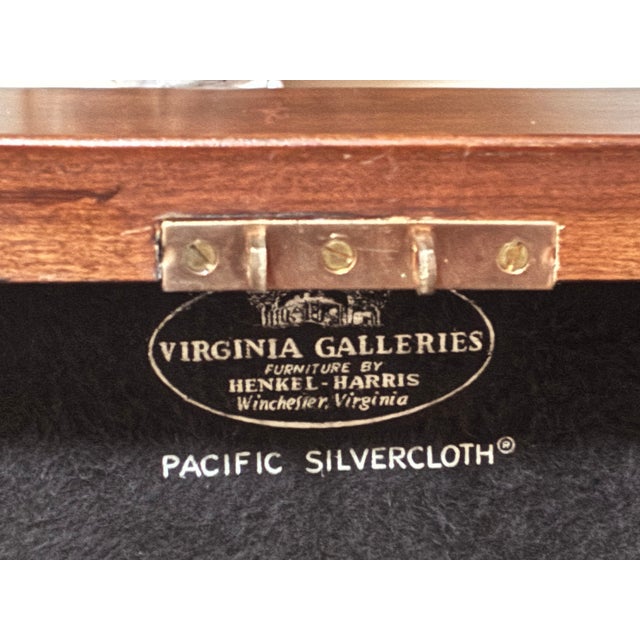 1960s Henkel Harris Silver Chest Cabinet For Sale In Portland, OR - Image 6 of 7