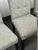 Crate & Barrel Crate & Barrel Tufted Parsons Dining Chairs, Set of Four For Sale - Image 4 of 12