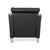 Black Leather 1200 Armchair from Rolf Benz For Sale - Image 12 of 15