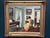 V. Hansen, Interior with Reading Woman, 1960s, Oil Painting on Canvas, Framed For Sale - Image 17 of 17