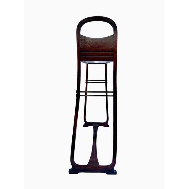 Vienna Secession Bentwood Plant Stand by Otto Wagner for Gebrüder Thonet, 1890s For Sale - Image 9 of 15
