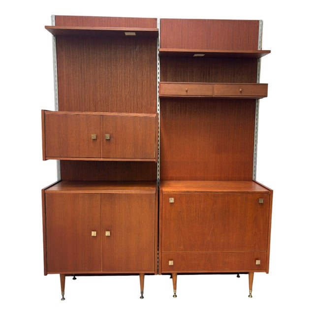 Vintage Modular Wall Unit For Sale
